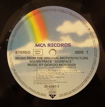 Load image into Gallery viewer, Various : Scarface (Music From The Original Motion Picture Soundtrack) (LP, Album, Comp, RE)
