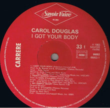 Load image into Gallery viewer, Carol Douglas : I Got Your Body (LP, Album)
