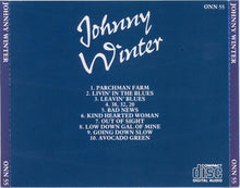 Load image into Gallery viewer, Johnny Winter : Johnny Winter (CD, Comp, MPO)
