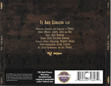 Load image into Gallery viewer, Prince : Te Amo Corazón (CD, Single)
