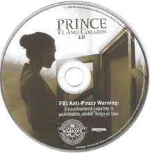 Load image into Gallery viewer, Prince : Te Amo Corazón (CD, Single)
