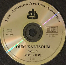 Load image into Gallery viewer, Oum Kalthoum : Oum Kaltsoum (1931-1932) Volume V (CD, Comp)

