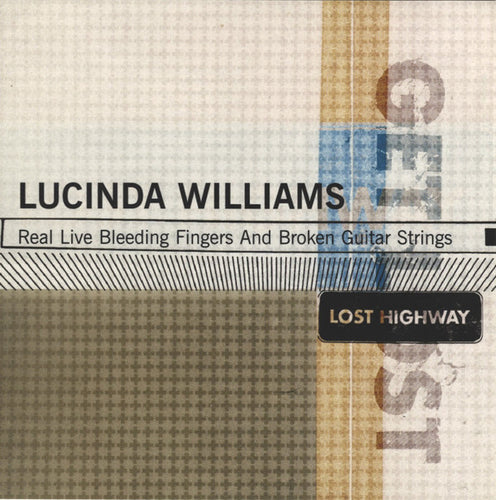 Lucinda Williams : Real Live Bleeding Fingers And Broken Guitar Strings (CD, Single, Promo)