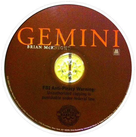 Buy Brian McKnight : Gemini (CD, Album) Online for a great price
