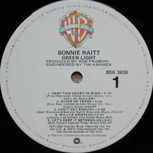 Load image into Gallery viewer, Bonnie Raitt : Green Light (LP, Album, Win)

