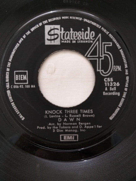 Dawn (5) : Knock Three Times  (7