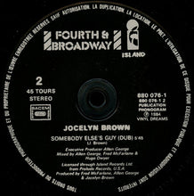 Load image into Gallery viewer, Jocelyn Brown : Somebody Else's Guy (12", Maxi)
