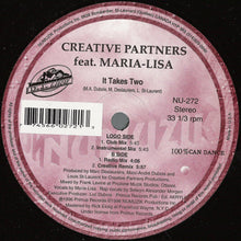 Load image into Gallery viewer, Creative Partners feat. Maria-Lisa : It Takes Two (12&quot;, Maxi)
