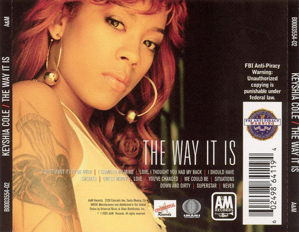 洋楽 KEYSHIA COLE THE WAY IT IS The Way It Is - Album by Keyshia Cole | Spotify