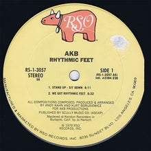 Load image into Gallery viewer, AKB : Rhythmic Feet (LP, Album)
