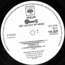 Load image into Gallery viewer, Freur : Get Us Out Of Here (LP, Album)
