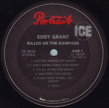 Load image into Gallery viewer, Eddy Grant : Killer On The Rampage (LP, Album, RE, Pit)
