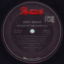Load image into Gallery viewer, Eddy Grant : Killer On The Rampage (LP, Album, RE, Pit)
