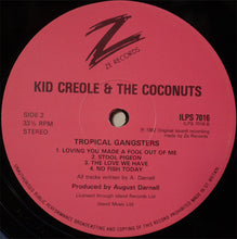 Load image into Gallery viewer, Kid Creole And The Coconuts : Tropical Gangsters (LP, Album)
