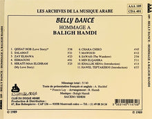 Load image into Gallery viewer, Baligh Hamdi* : Belly Dance Hommage A Baligh Hamdi (CD)
