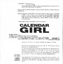 Load image into Gallery viewer, Various : Calendar Girl - Music From The Motion Picture (CD, Comp)
