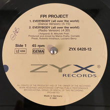 Load image into Gallery viewer, FPI Project : Everybody (All Over The World) (12", Single)
