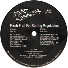 Load image into Gallery viewer, Dead Kennedys : Fresh Fruit For Rotting Vegetables (LP, Album)
