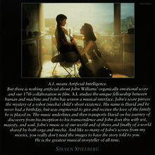 Load image into Gallery viewer, John Williams (4) : A.I. Artificial Intelligence (Music From The Motion Picture) (CD, Album)
