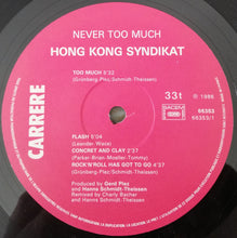 Load image into Gallery viewer, Hongkong Syndikat : Never Too Much (LP, Album)

