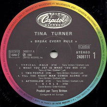 Load image into Gallery viewer, Tina Turner : Break Every Rule (LP, Album)
