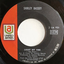 Load image into Gallery viewer, Shirley Bassey : My Way / Light My Fire (7", Single)
