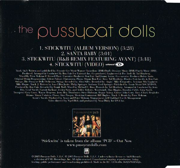 Buy The Pussycat Dolls : Stickwitu (CD, Single, Enh) Online for a