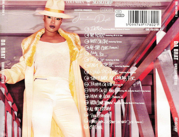 Da Brat Unrestricted レコード Buy Da Brat : Unrestricted (HDCD, Album) Online for a great price