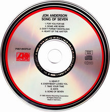 Load image into Gallery viewer, Jon Anderson : Song Of Seven (CD, Album)
