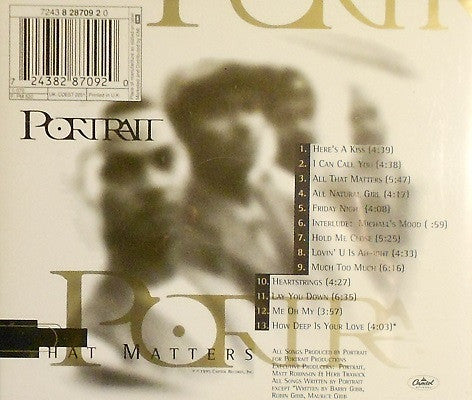Buy Portrait : All That Matters (CD, Album) Online for a great