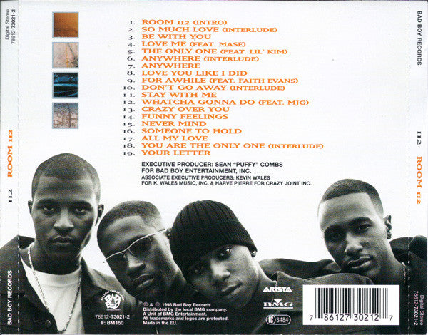 米2discs LP 112 Room 112 78612730211 BAD BOY /00500 Buy 112 : Room 112 (CD, Album) Online for a great price – Disc
