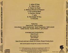 Load image into Gallery viewer, Scott Jarrett : Without Rhyme Or Reason (CD, Album, RE)
