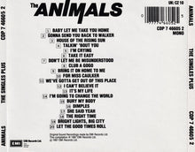 Load image into Gallery viewer, The Animals : The Singles Plus (CD, Comp, Mono)
