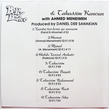 Load image into Gallery viewer, Ahmed Meneimneh* : Belly Dance &amp; Takassim Kanoun (CD)
