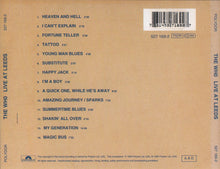 Load image into Gallery viewer, The Who : Live At Leeds (CD, Album, RE, RM, 25t)
