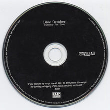 Load image into Gallery viewer, Blue October (2) : History For Sale (CD, Album)
