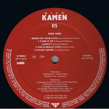 Load image into Gallery viewer, Nick Kamen : Us (LP, Album)
