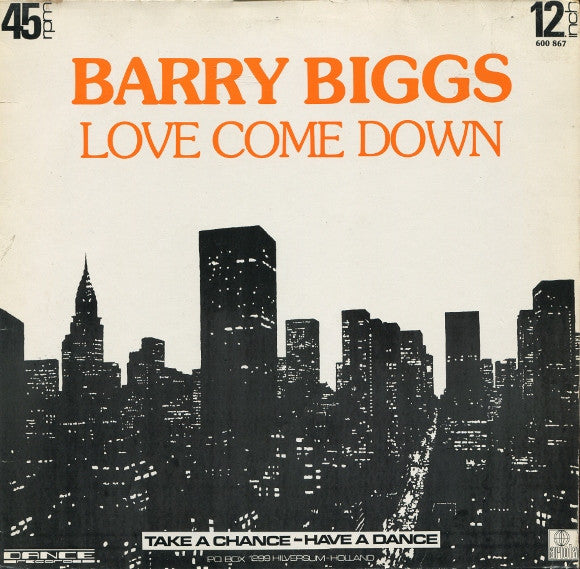 Barry Biggs : Love Come Down (12