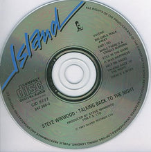 Load image into Gallery viewer, Steve Winwood : Talking Back To The Night (CD, Album, RE)
