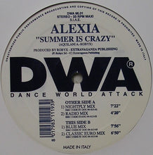 Load image into Gallery viewer, Alexia : Summer Is Crazy (12", Maxi)
