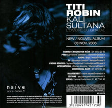 Load image into Gallery viewer, Thierry Robin : Kali Sultana - L&#39;Ombre Du Ghazal (2xCD, Album, Promo)
