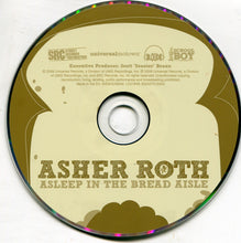 Load image into Gallery viewer, Asher Roth : Asleep In The Bread Aisle (CD, Album, Sup)
