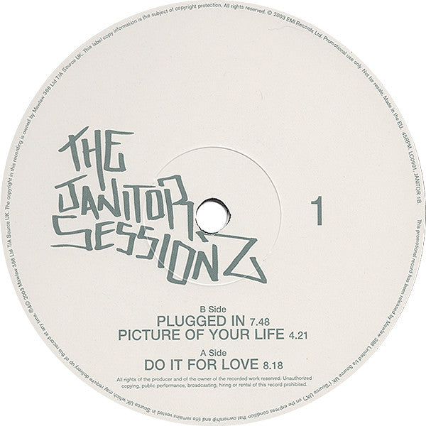 Audio Bullys : The Janitor Sessionz 1 (12