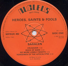 Load image into Gallery viewer, Saracen (2) : Heroes, Saints &amp; Fools (LP, Album)
