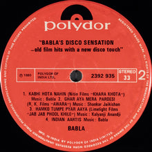 Load image into Gallery viewer, Babla : Babla's Disco Sensation (LP, Album)
