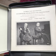 Load image into Gallery viewer, Ludwig van Beethoven - Wilhelm Kempff, Pierre Fournier : Gesamtwerk Für Klavier Und Violoncello (3xLP, Ed1 + Box)
