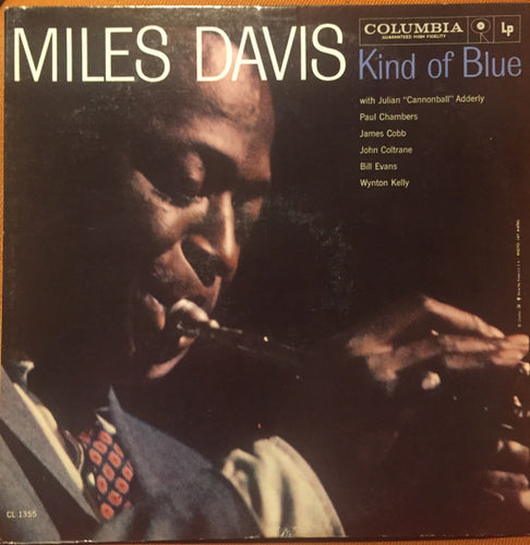 Miles Davis : Kind Of Blue (LP, Album, Mono)