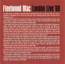 Load image into Gallery viewer, Fleetwood Mac : London Live '68 (The Masters) (CD, Album, RE)
