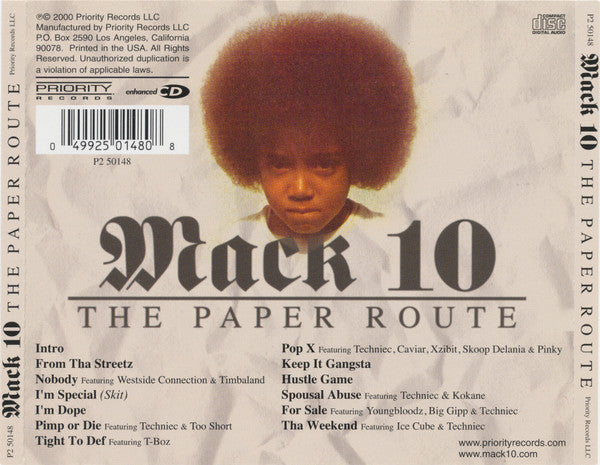 Buy Mack 10 : The Paper Route (CD, Album, Enh) Online for a great 