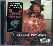 Load image into Gallery viewer, Jermaine Dupri : Instructions (CD, Album)
